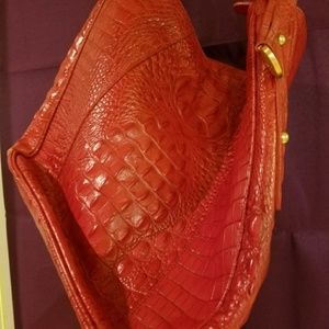 Red purse, very unique and fun